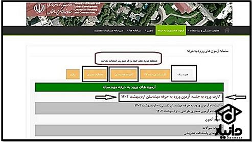 آزمون نظام مهندسی 